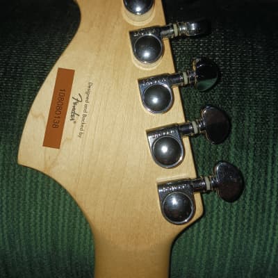 Squier Stratocaster 2020-2023 - Tom Delonge Clone Black/White Perloid Guard image 5