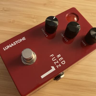Reverb.com listing, price, conditions, and images for lunastone-red-fuzz