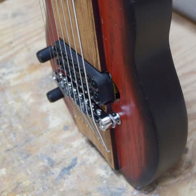 Left Handed - 8-String - Cherry Red Burst - Lap Steel Guitar - Satin Relic Finish - USA Made - C13th Tuning image 7