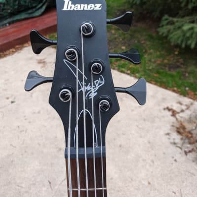 Ibanez K5BKF Electric Bass Fieldy Signature Black image 2