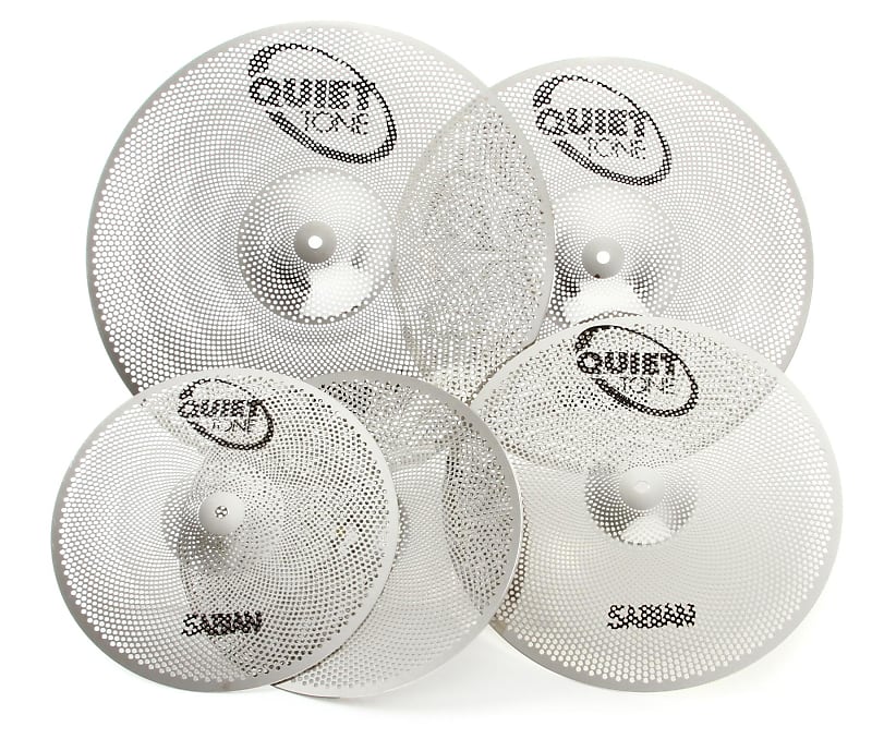 Sabian Quiet Tone Practice Cymbals Set 14"/16"/18"/20" Reverb