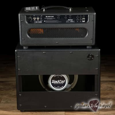 Bad Cat Black Cat 20W 2-Channel Tube Amp Head w/ 1x12 Extension Cab image 7