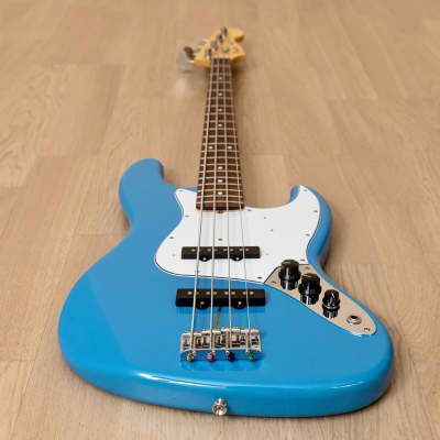 2019 Fender Hybrid 60s Jazz Bass California Blue, Mint Condition w/ USA Pickups, Japan MIJ image 10