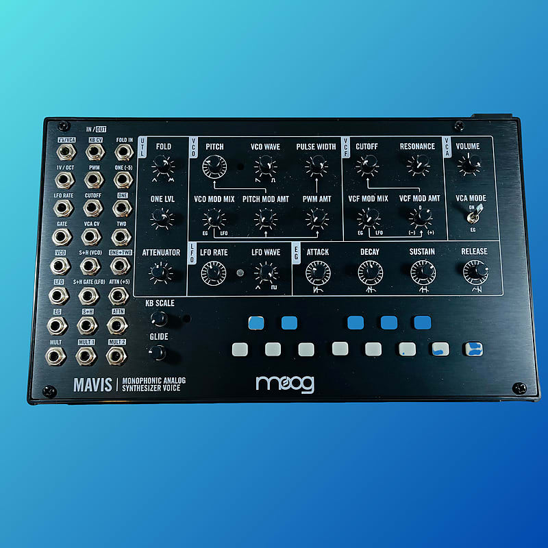 Moog Mavis Monophonic Analog Synthesizer Voice 2022 - Present Black image 1
