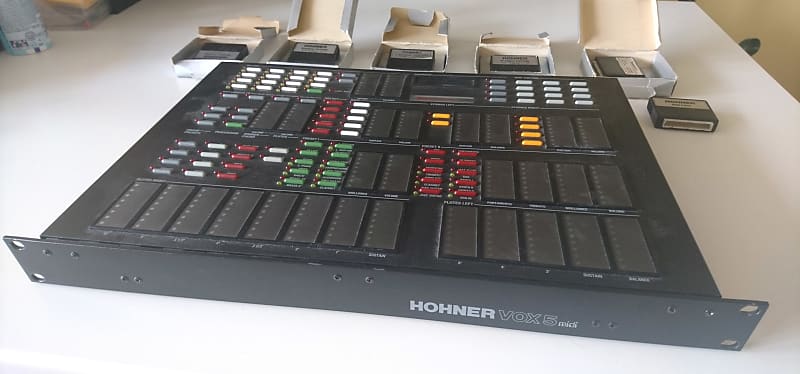 Hohner Vox 5 Accordion Midi  Expander Controller (?) With Cartidges image 1
