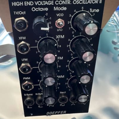 Doepfer A-111 VCO 2 High End VCO -2010s - Black image 2