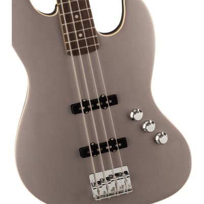 Fender Aerodyne Special Jazz Bass - Rosewood Fingerboard, Dolphin Gray Metallic image 6