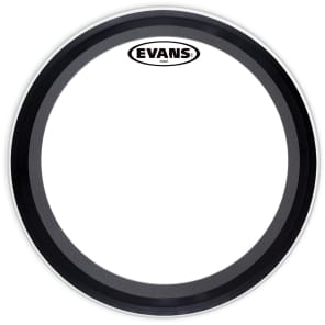 Evans 18" EMAD Clear Clear