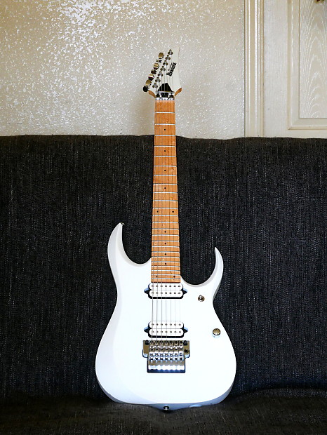 高評価！ Ibanez String 7 Flat White Pearl 2017 RGD3127 Prestige その他