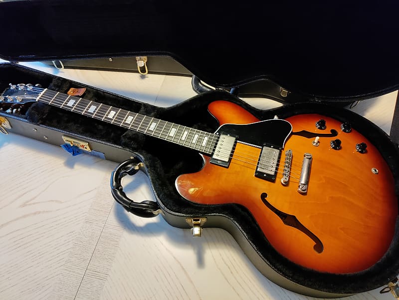 Gibson ES-335 Limited Edition 2001 - Rare Ebony fretboard image 1