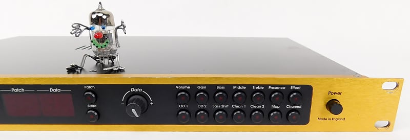 Marshal guitar pre amp JMP-1 マーシャルプリアンプ Marshall JMP-1 Valve MIDI Pre-Amp Guitar Effect Rack Used