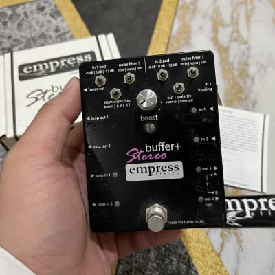 Reverb.com listing, price, conditions, and images for empress-effects-empress-buffer-stereo