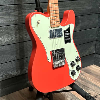 Fender Vintera '70s Telecaster® Custom MIM Electric Guitar Fiesta Red image 2