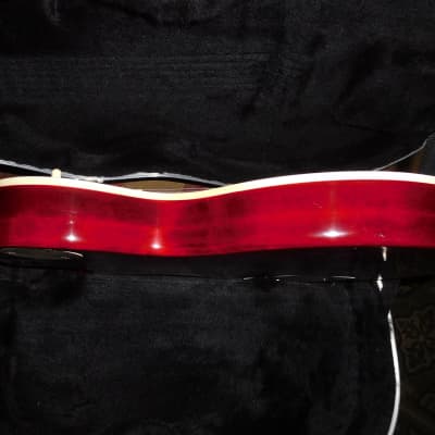Mako Traditionals 56 Single Cut Cherryburst Guitar Copy w/SKB hardshell case NICE image 7