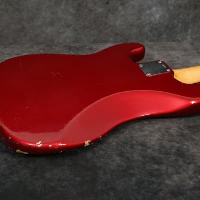 1966 Fender Precision Bass - Candy Apple Red image 12