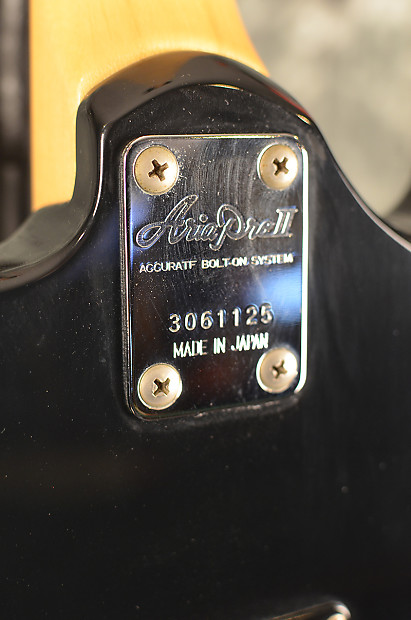 【美品】AreaProⅡ アリアプロ Original Custom Body Aria Pro II Standard 