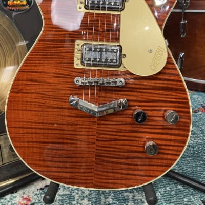 Gretsch Brad Whitford’s Aerosmith "Listen To Whitford" Cover, Gretsch, Pro Sidewinder, Authenticated (#76) 2019 Bourbon Flame image 17