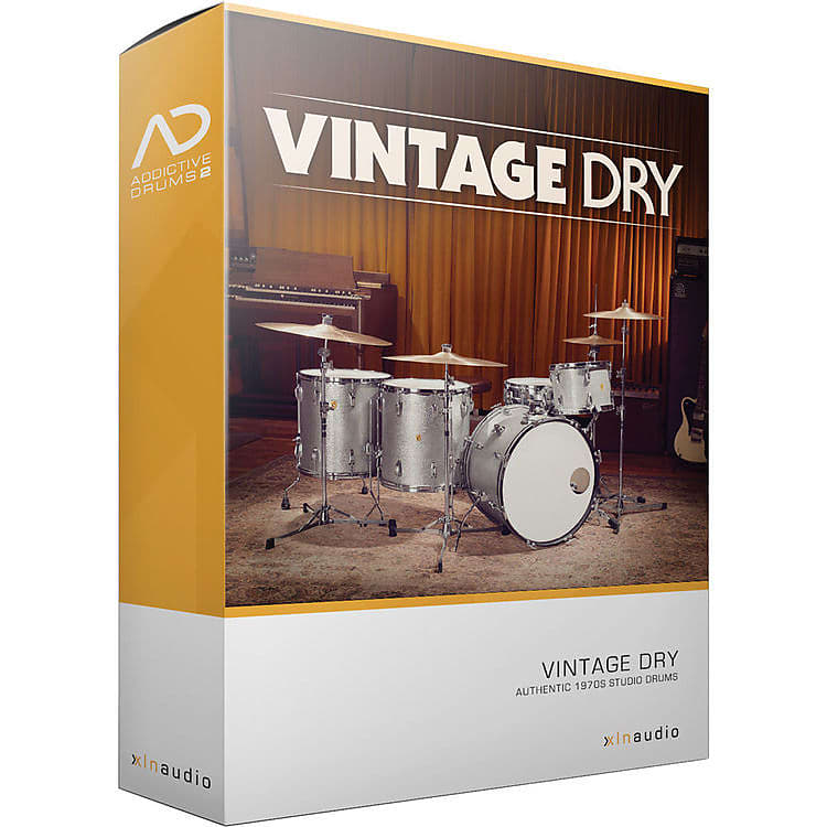 XLN Audio Addictive Drums Vintage Dry ADPAK for AD2 image 1