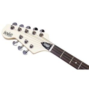 Eastwood Guitars Warren Ellis Mandocello LEFTY - Vintage Cream - Left Handed Solidbody Electric - NEW! image 7