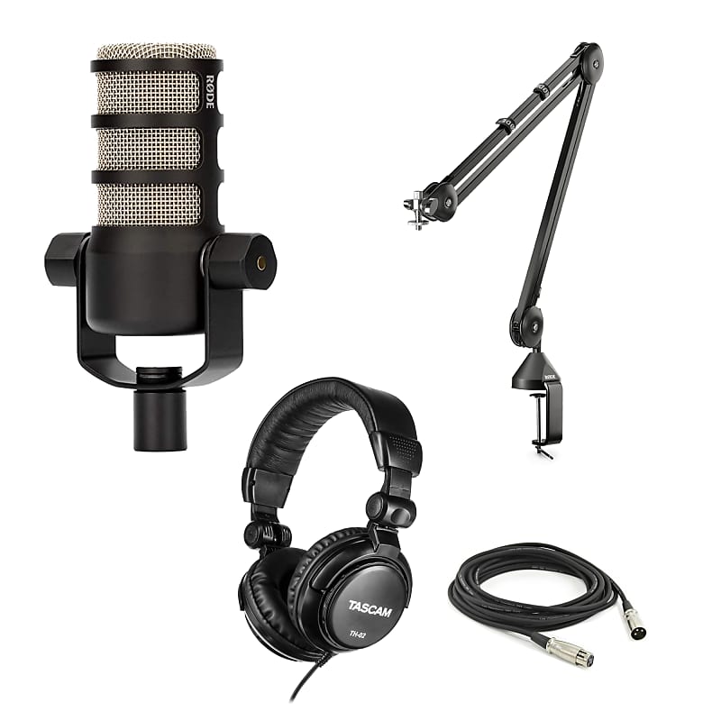 Rode PSA1 Swivel Mount Studio Microphone Boom Arm (Three-Pack) with 3x  Gator RI-POPFILTER, XLR Cables, and StreamEye Polishing Cloth
