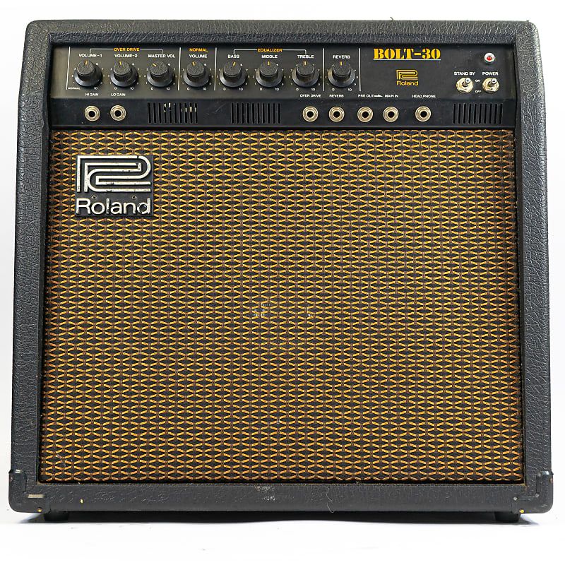Roland Bolt-30 Hybrid Tube Guitar Combo Amp w/ Foot Switchable 2 
