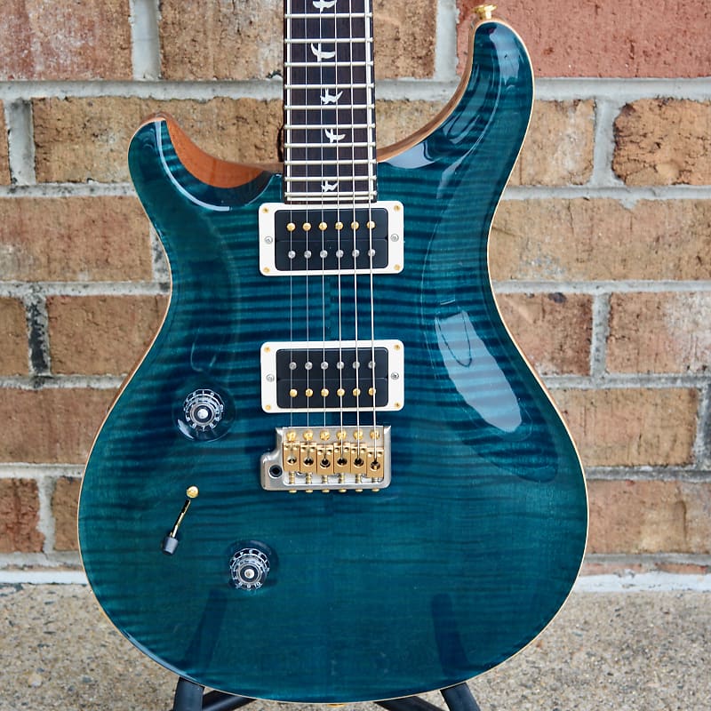 PRS USED 30th Anniversary Custom 24 Left Handed 10 Top Azul | Reverb