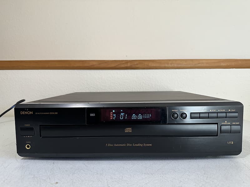 Denon DCM-280 CD Changer 5 Compact Disc Player HiFi Stereo | Reverb