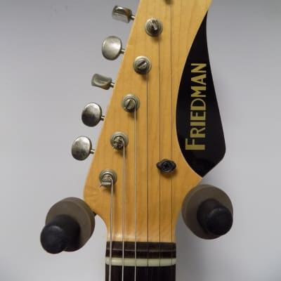 Friedman Vintage - S (Dave Freedman & GroverJackson) Stratocaster Electric Guitar w/ Hardcase - Burs image 5