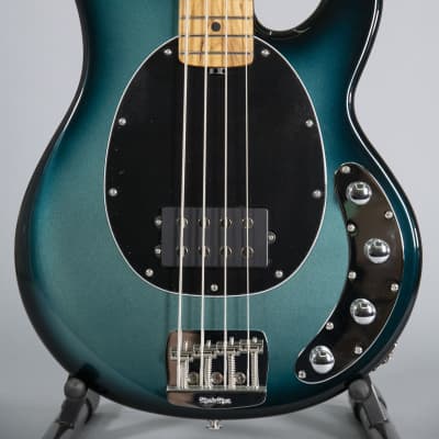 MusicMan StingRay 4 Special H Roasted Maple Neck Forest Green Pearl for sale