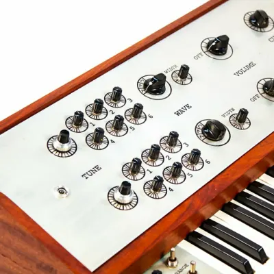 One of a kind custom, 6 Voice Analog Polysynth w/ discrete  copies of Minimoog Osc & Filters! image 7