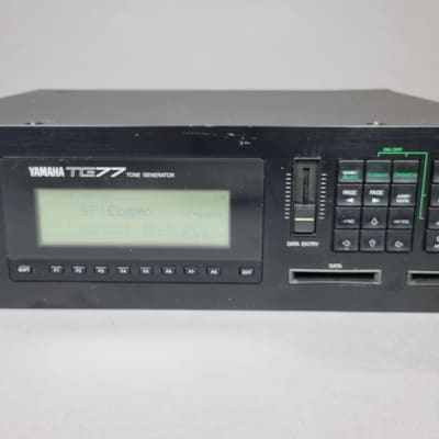 Yamaha TG77 Rack Synthesizer 1990 - Black