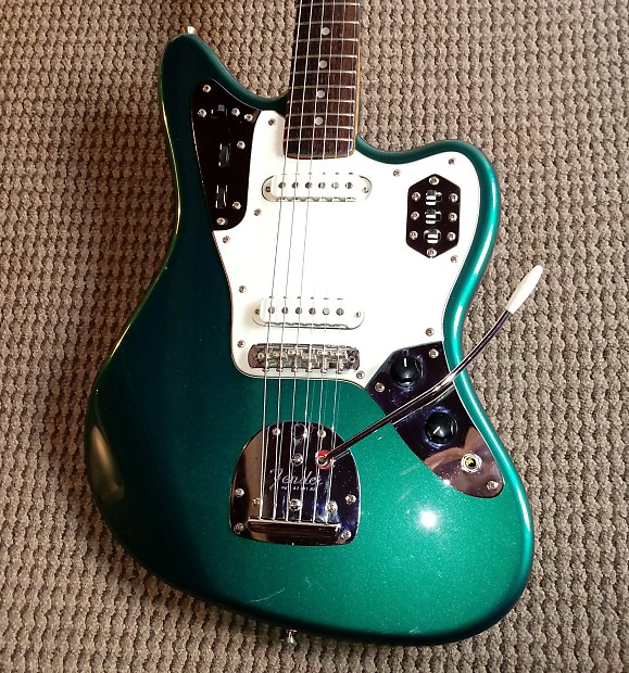 Fender Jaguar Sherwood Green MIJ | Reverb