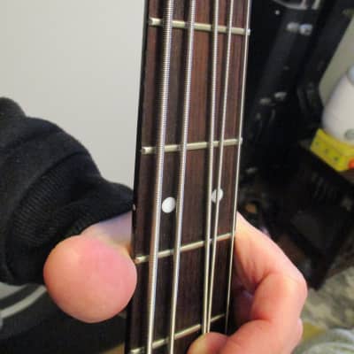 Bunker 5-string bass w/Fender hardshell case image 18