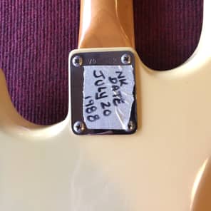 Fender '62 Reissue Stratocaster 1988 Olympic White image 4