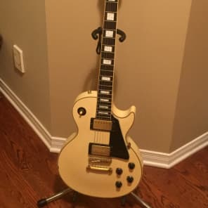 Burny Les Paul Custom 1980s Black Beauty MIJ CIJ Made In