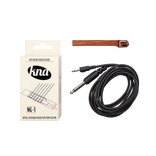 KNA NG1 Nylon String Guitar Piezo Pickup Reverb