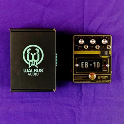 [USED] Walrus Audio EB-10 Preamp/EQ/Boost, Black for sale