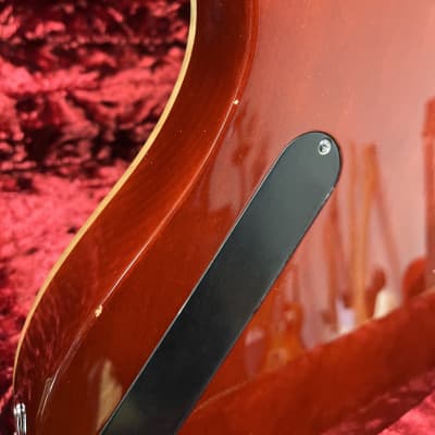 Fender Select Carved Maple Top Jazzmaster HH 2013 - Cayenne Burst image 8