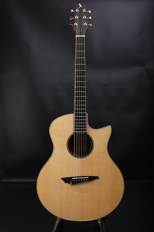 Avian Songbird Standard 3A Natural All-solid Handcrafted African Mahogany Acoustic Guitar image 1