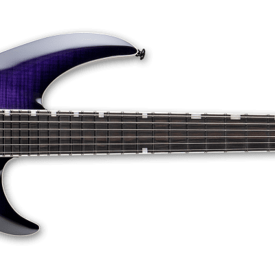 ESP LTD H-3-1000 See Thru Purple Sunburst image 2