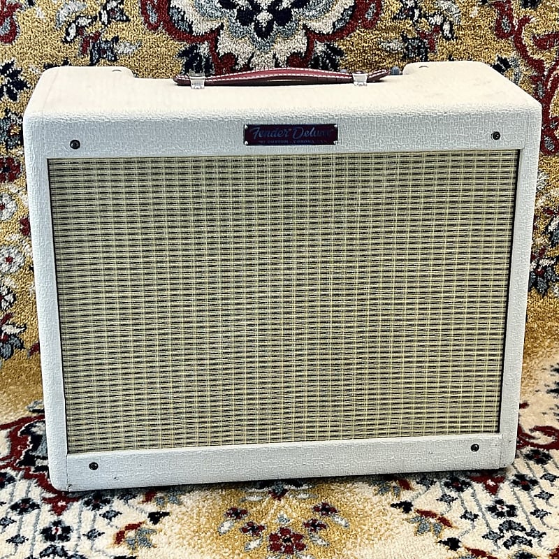 2018 Fender - 57 Deluxe Creme - Handwired Limited | Reverb France