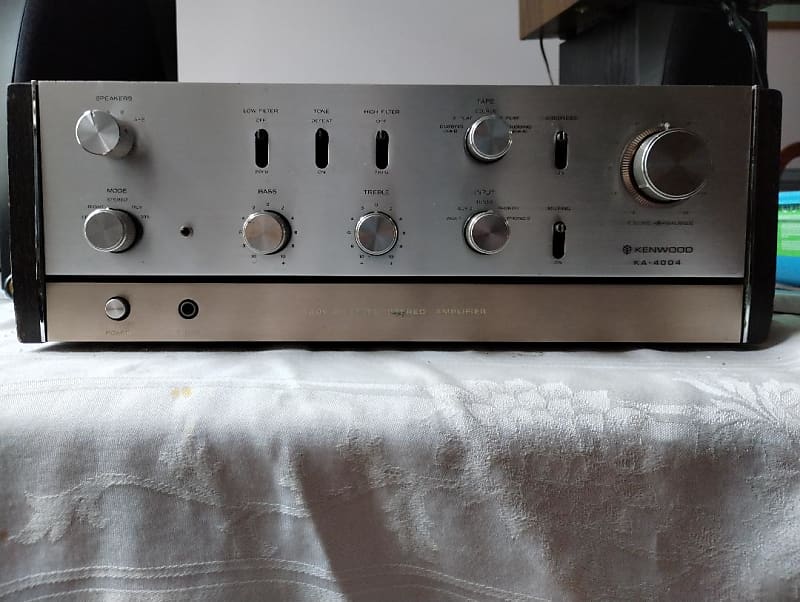 Kenwood KA-4004 integrated amplifier serviced in very good condition -1970&#039;s  			