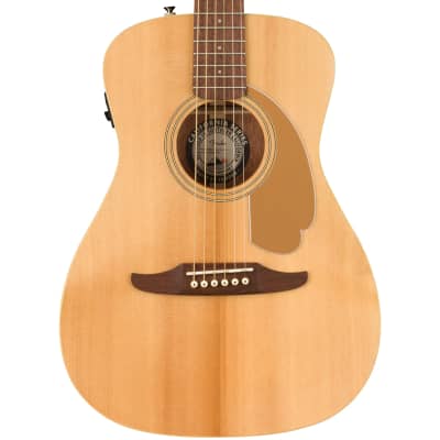 Fender Malibu Player 6 String Acoustic-Electric Guitar - Natural image 3