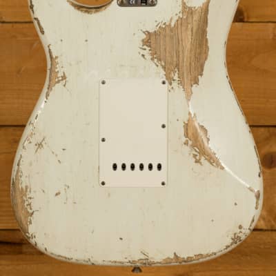 Fender Custom Shop '60 Strat Heavy Relic Rosewood Olympic White image 2