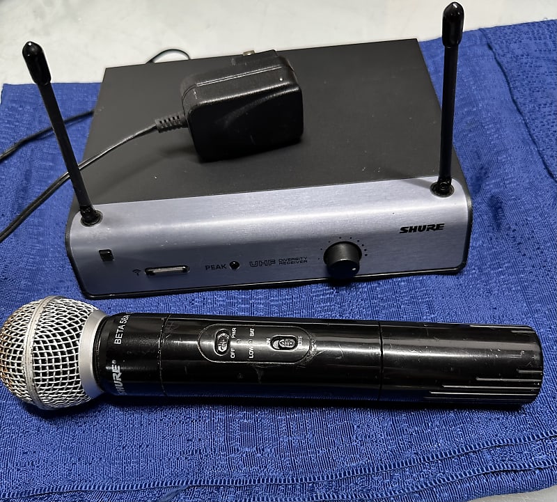 Shure UT4AVH BETA 58A wireless microphone 90s Reverb