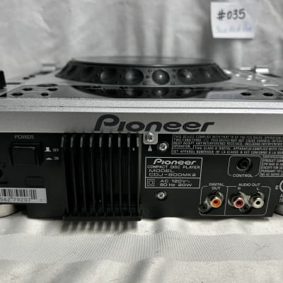 Pioneer CDJ-800MK2 Professional Digital CD Decks With Scratch Jog Wheel #0035 Good Used Condition image 9