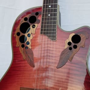 Ovation Celebrity Deluxe CC-268 1994 Wineburst w/original
