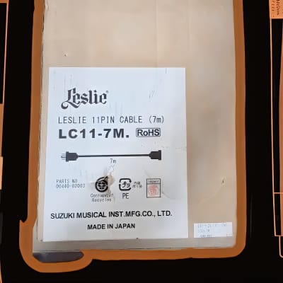 Hammond/Leslie 11 pin cable NIB NOS SUZIKI/JAPAN xk3 xk5 xk1 90s - Brown