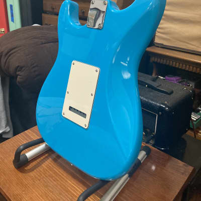 Fender Stratocaster/strat/st  6.5# PC Miami Blue Roasted Maple Neck Fender 57/62 Pickups image 5
