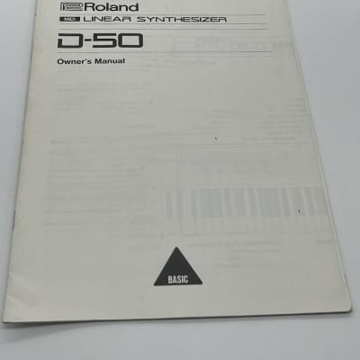 Roland D-50 MIDI Linear Synthesizer Owner's Manual image 1